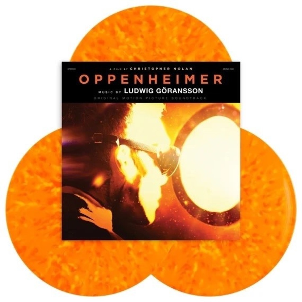 OPPENHEIMER Original Motion Picture Soundtrack ORANGE YELLOW Vinyl 3LP Mondo NEW